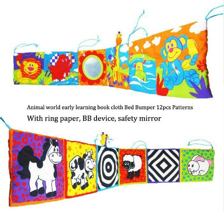 Baby Cloth Colorful Bed Bumper Toy