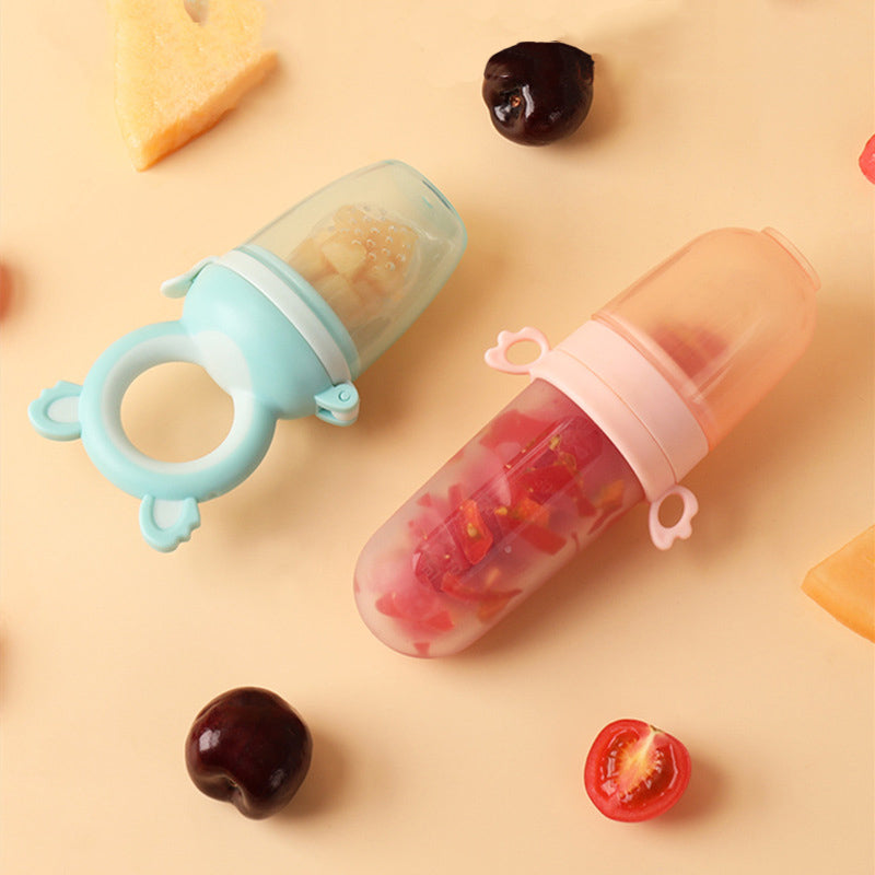 Baby Biting Rice Cereal Feeding Spoon