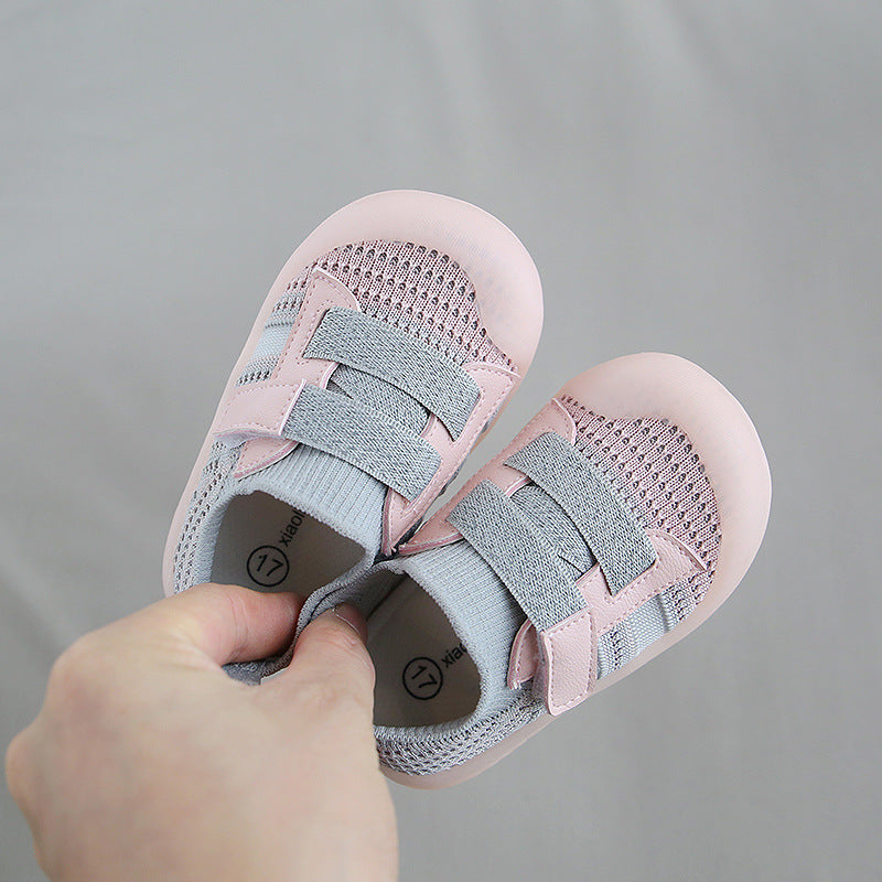 Baby Jelly Bottom Velcro Baby Shoes