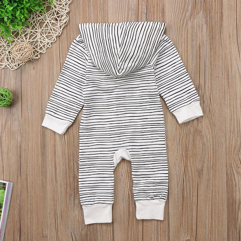 Cotton Long-Sleeved One-Piece Baby Romper