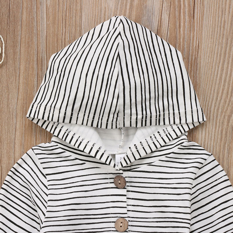 Cotton Long-Sleeved One-Piece Baby Romper
