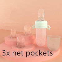 Baby Biting Rice Cereal Feeding Spoon