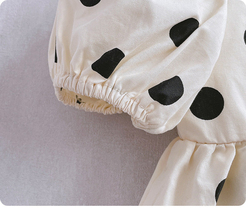 Summer Western-style Baby Girl Princess Romper