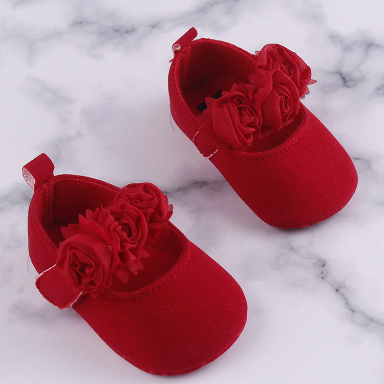 Baby Soft-soled Cotton Shoes