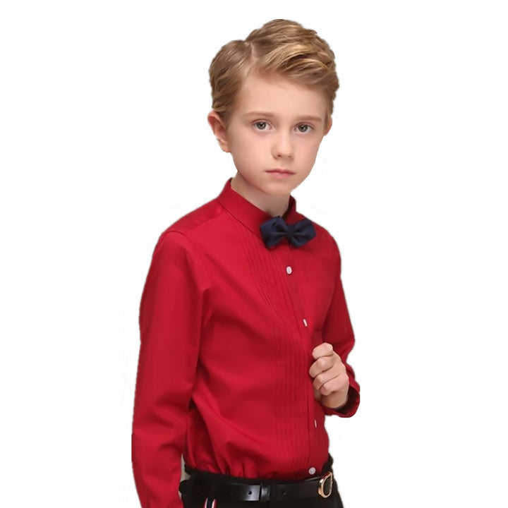 Exquisite Baby Boy British Style Cotton Shirt