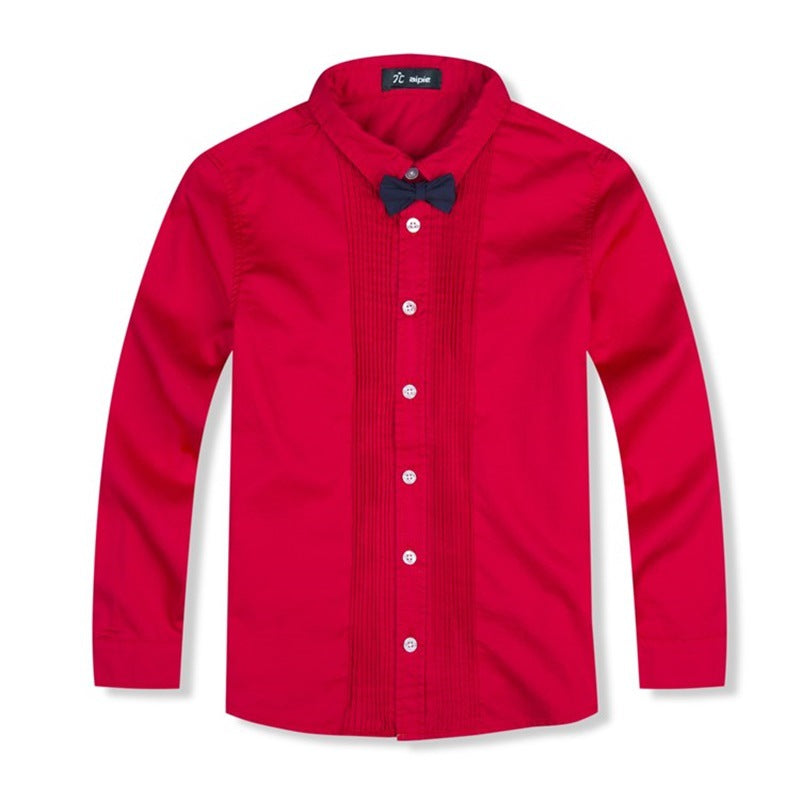 Exquisite Baby Boy British Style Cotton Shirt
