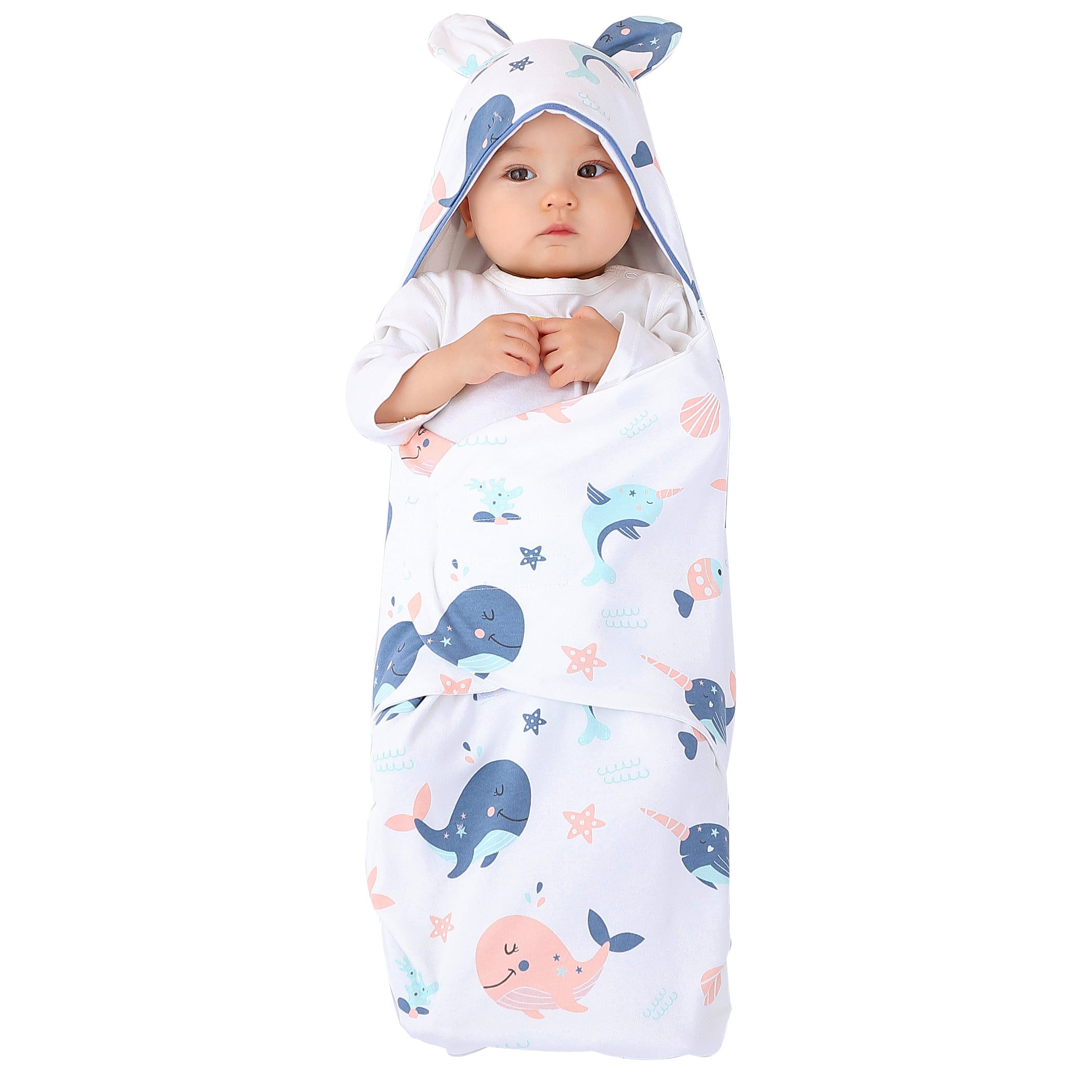 Newborn Baby Swaddle Sleeping Bag Pure Cotton