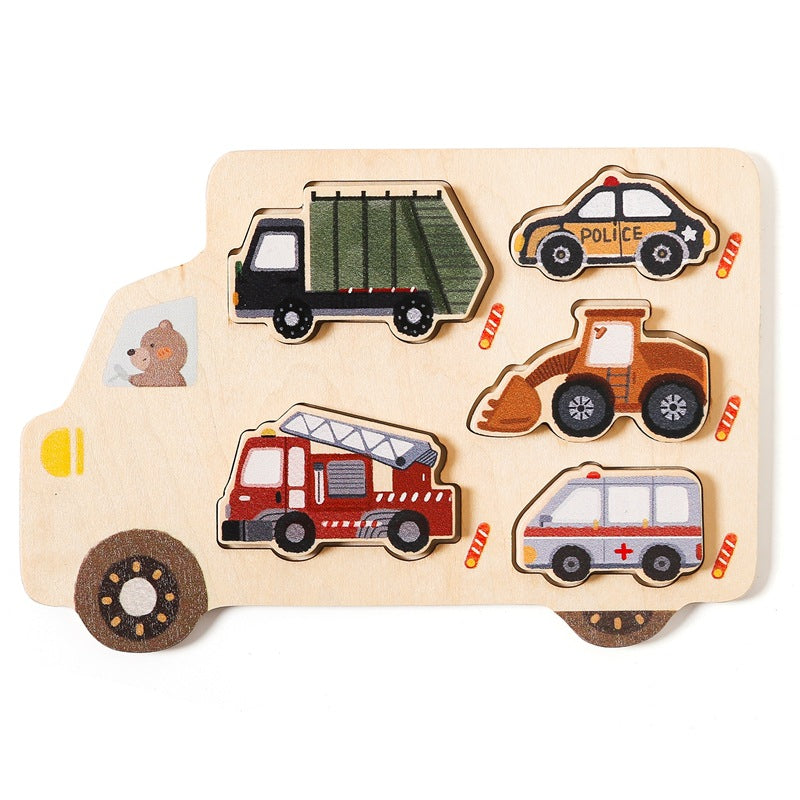 Baby Early Education Wooden Puzzle Toys