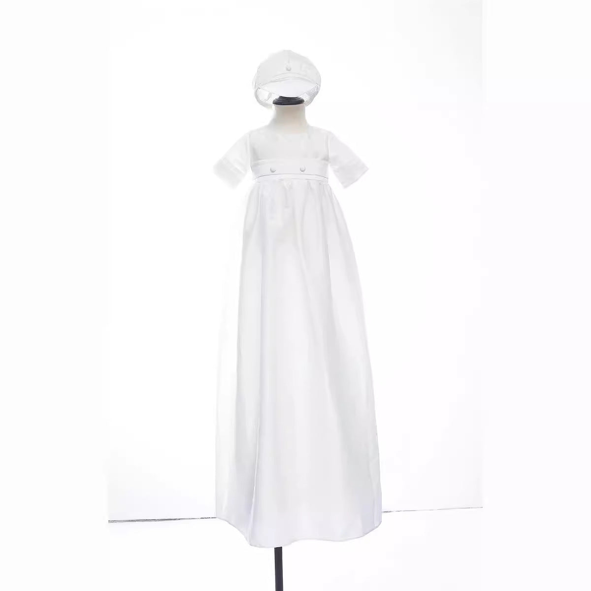 Extended European Baptism Baby Dress