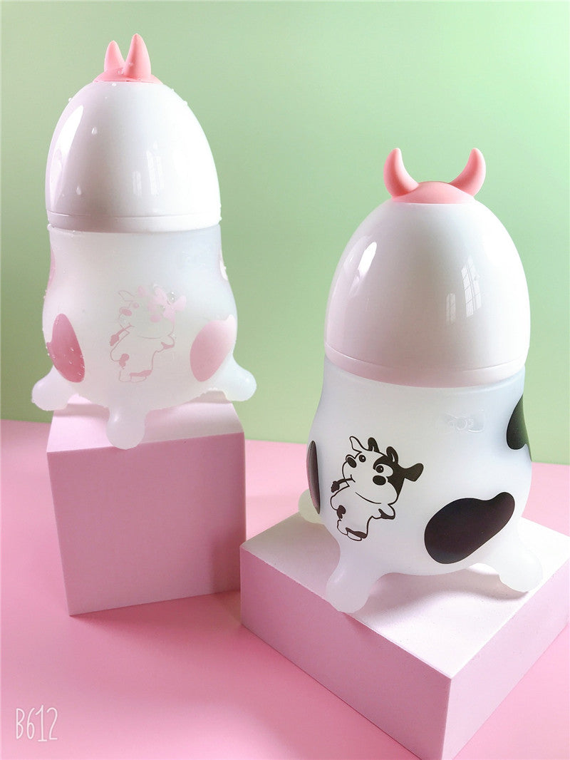 Wide Caliber Baby Silicone Feeding Bottle