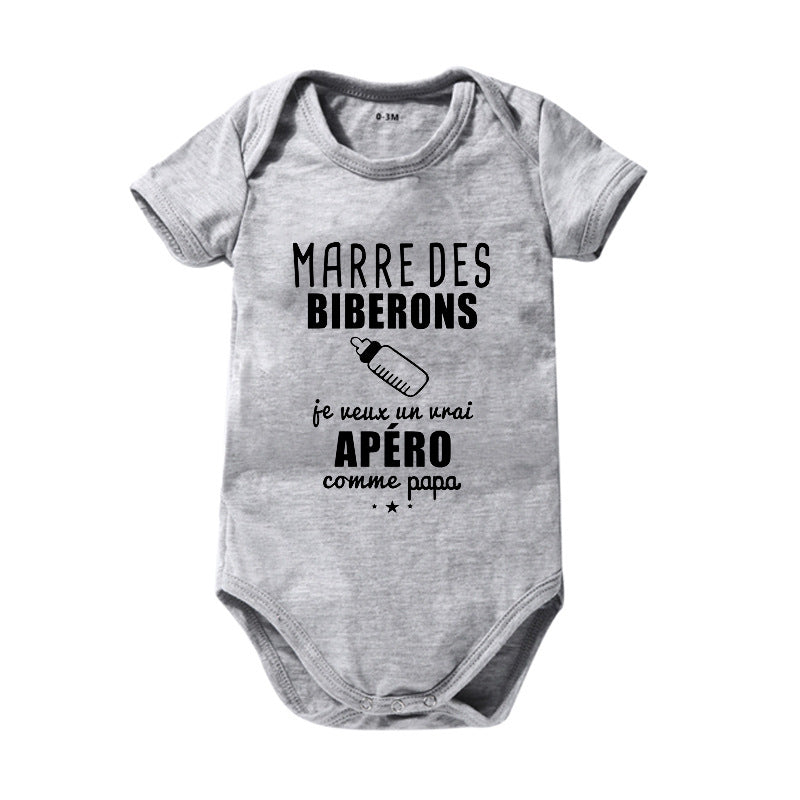 Pure Cotton One-pieces Baby Rompers