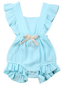 Baby Summer Sweet Bubble Cotton Romper