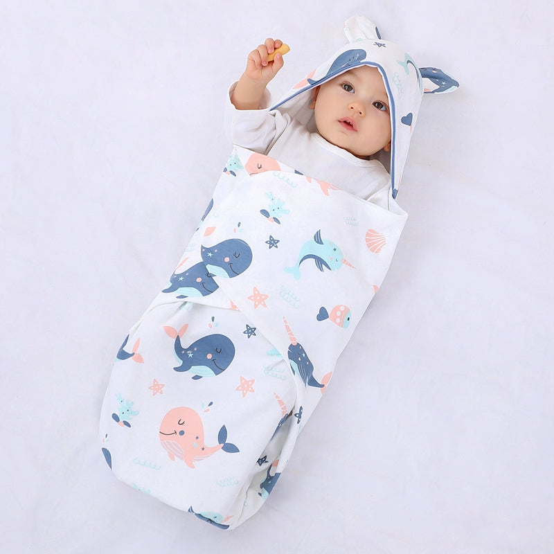 Newborn Baby Swaddle Sleeping Bag Pure Cotton