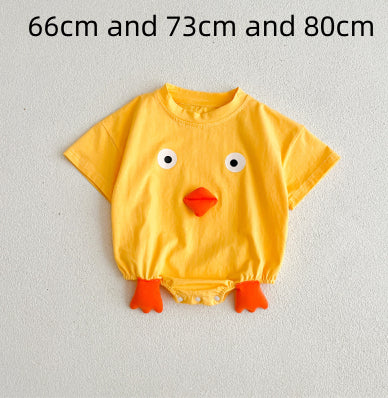 Newborn Baby Cotton Triangle Romper