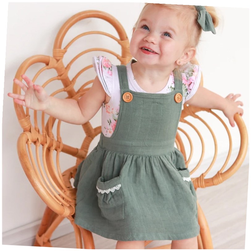 Baby cotton printed girls' skirt
