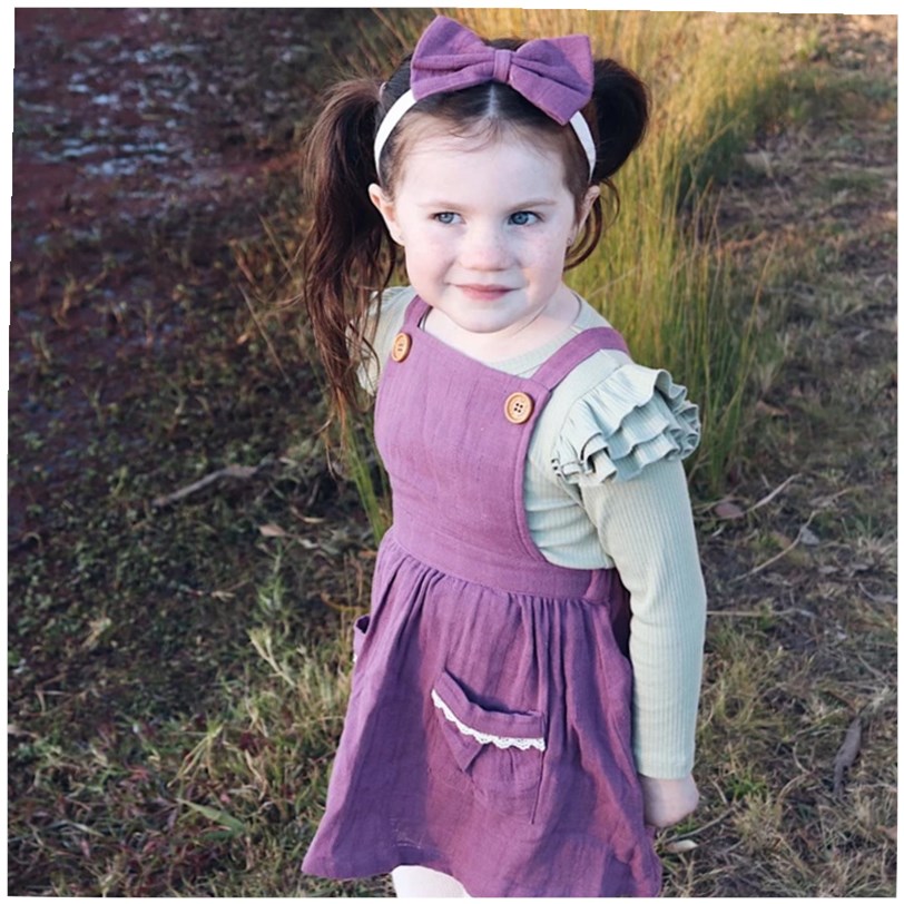 Baby cotton printed girls' skirt