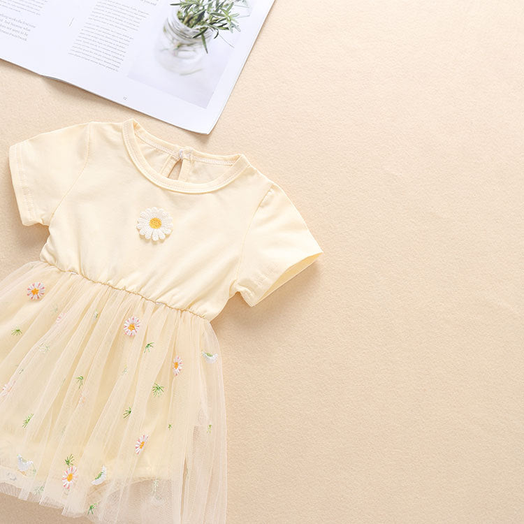 Baby Girl Triangle Baby Romper