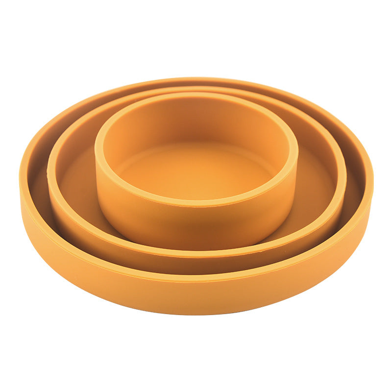 Baby Training And Feeding Silicone Bowl