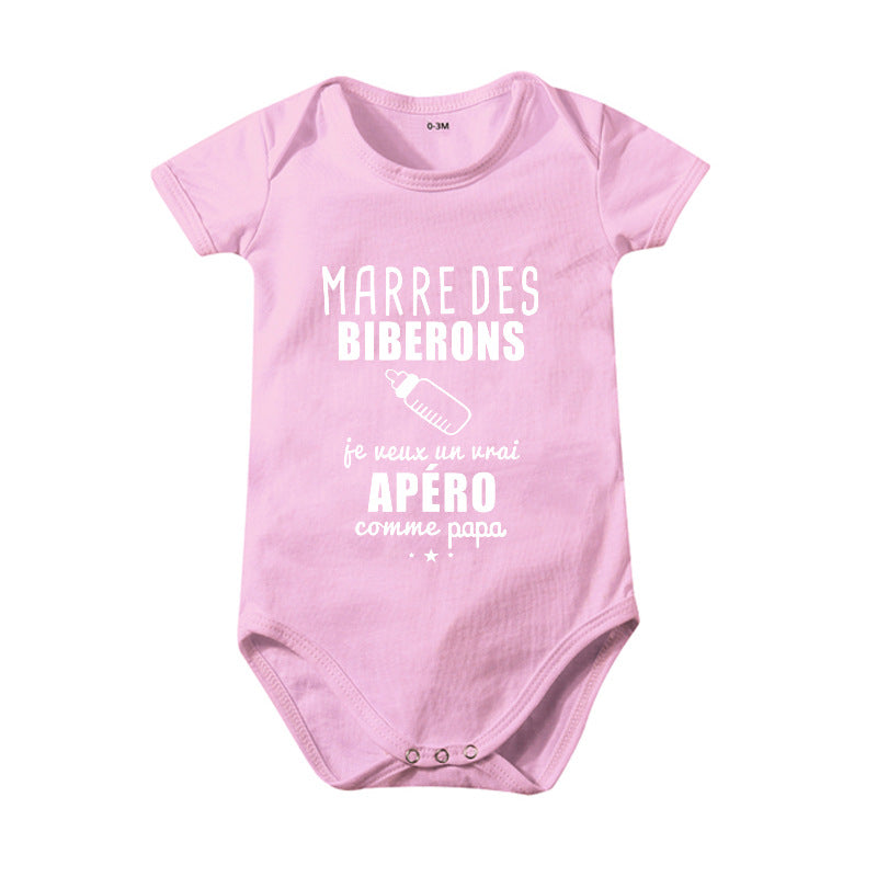 Pure Cotton One-pieces Baby Rompers