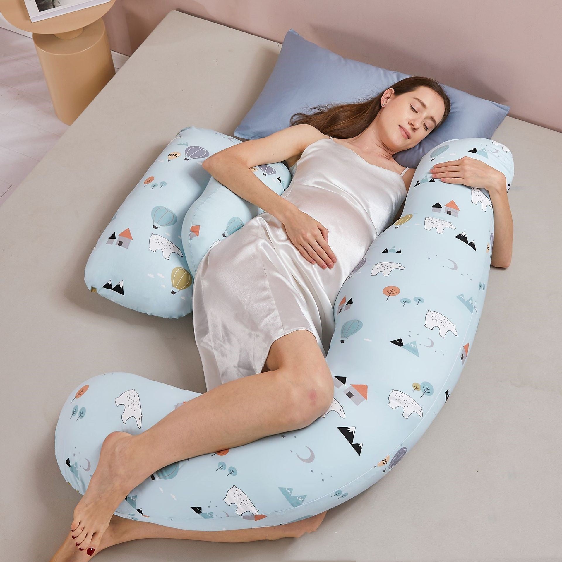 Summer Tencel Maternity Side Sleeping Pillow