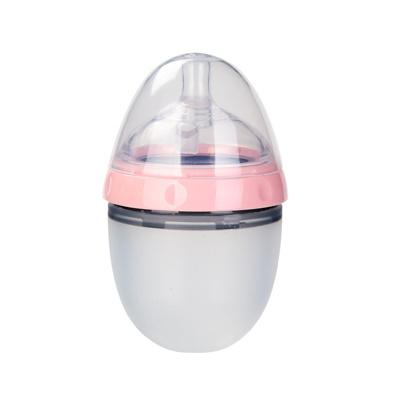 Breast Milk Silicone Baby Feeding Bottle