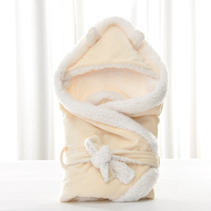 Simple Solid Color Baby Swaddle Blanket