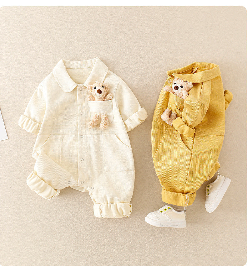 Baby Handsome Denim Jumpsuit