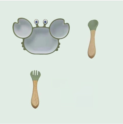 Silicone Baby Dishes for Children's Tableware