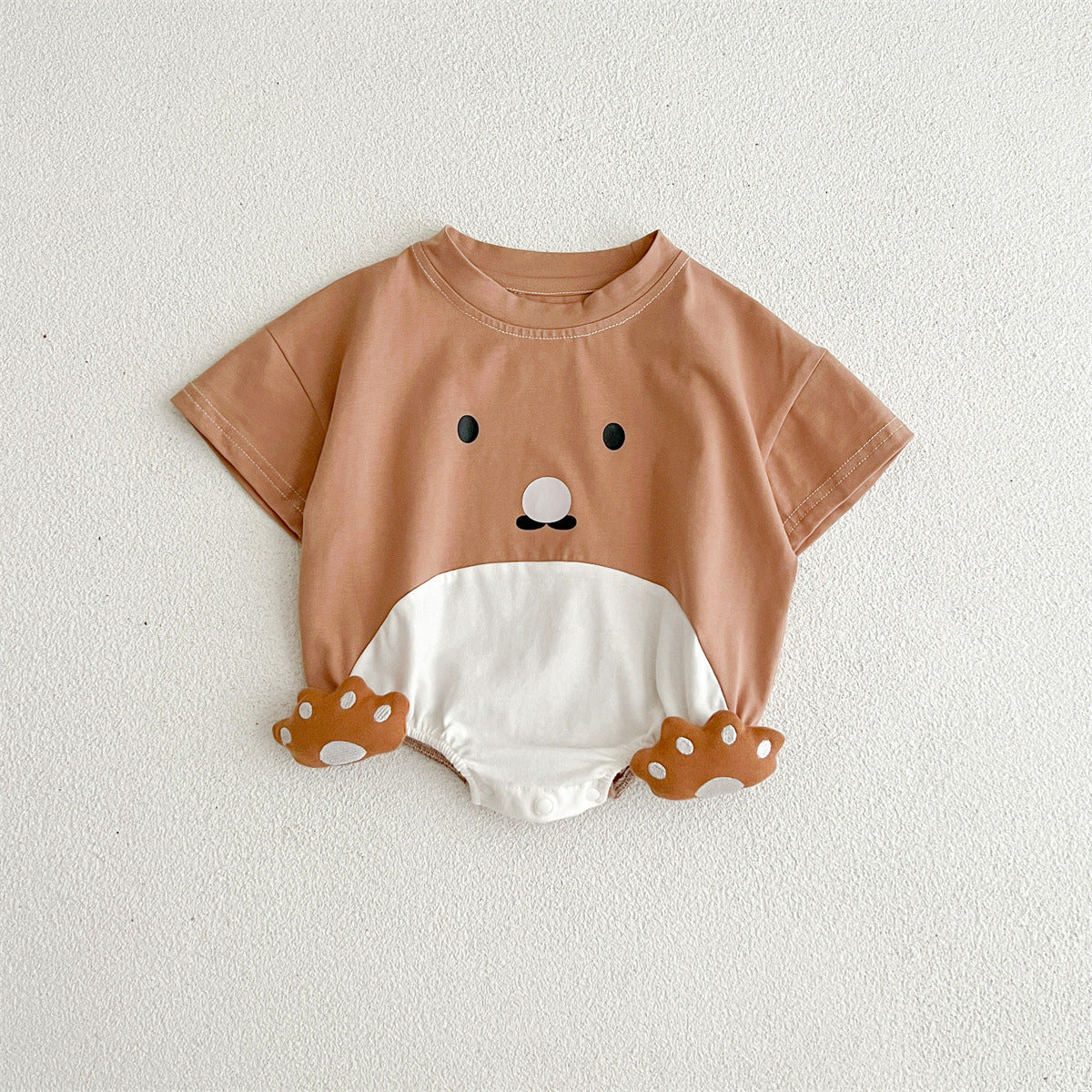 Newborn Baby Cotton Triangle Romper