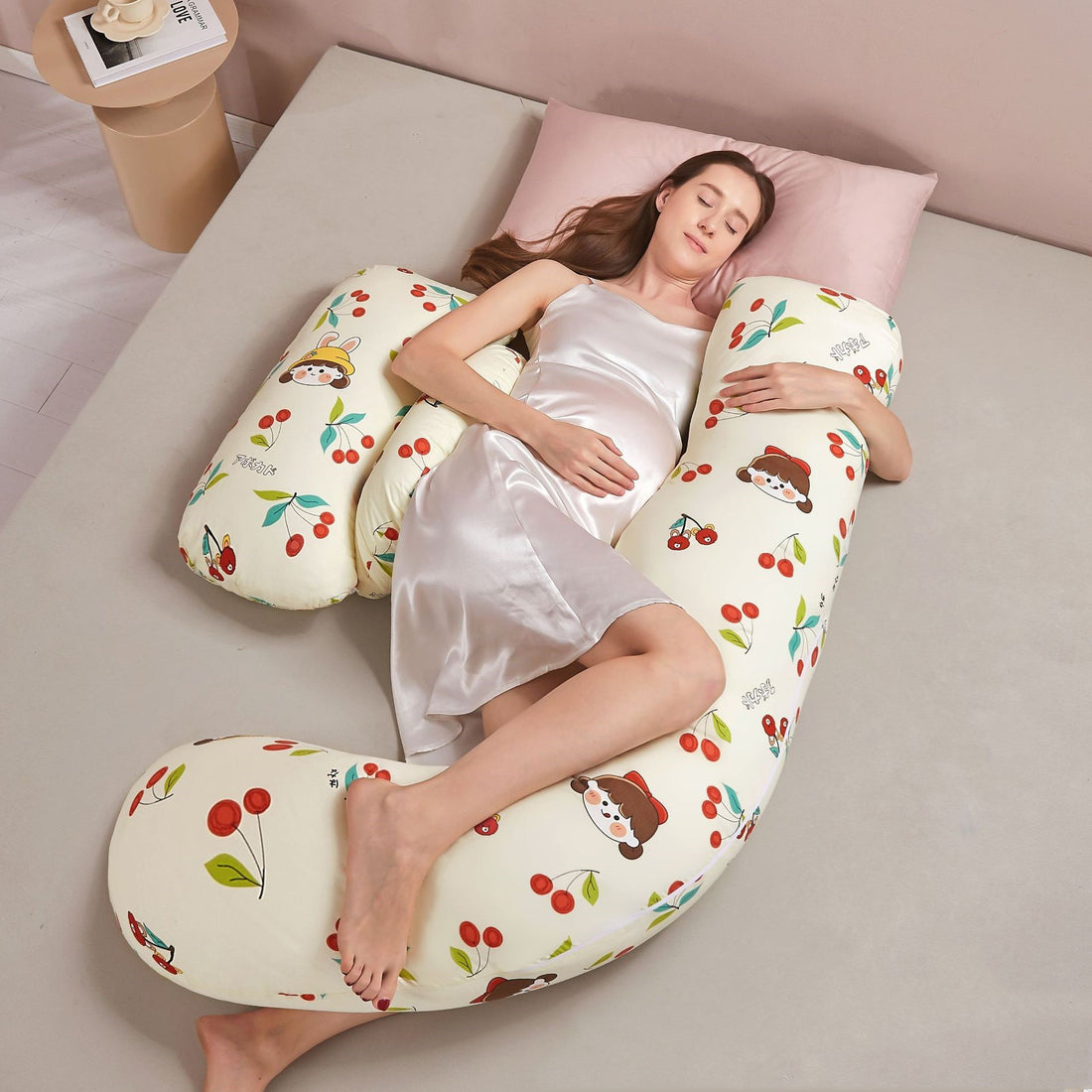 Summer Tencel Maternity Side Sleeping Pillow