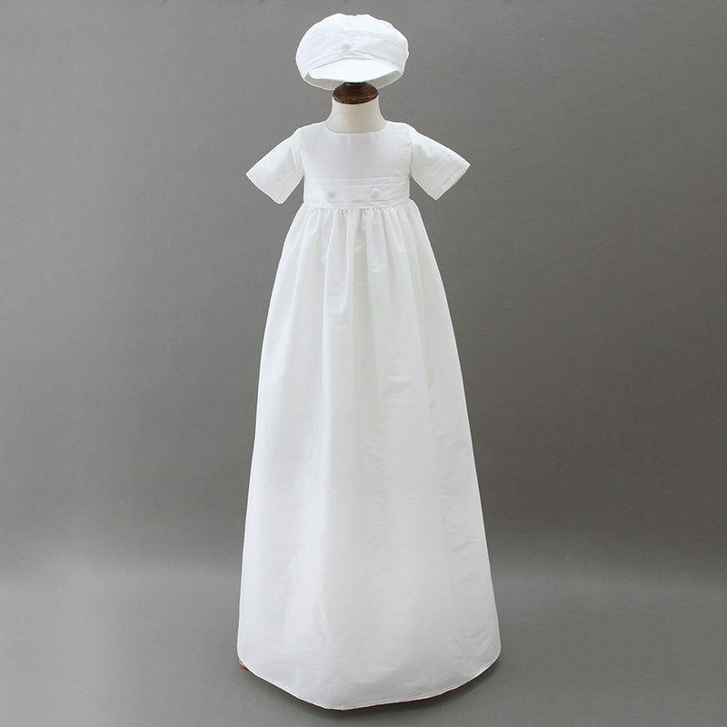 Extended European Baptism Baby Dress