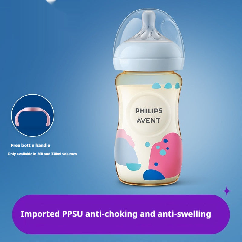 Large Diameter Baby Feeding Bottle Anti-flatulence