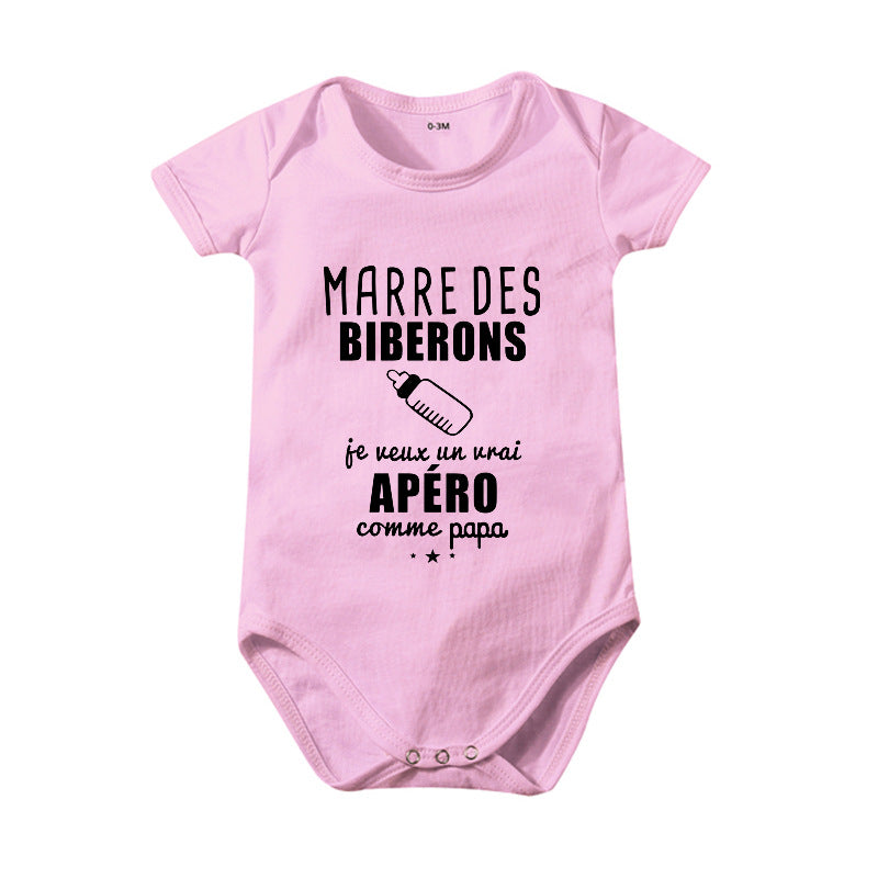 Pure Cotton One-pieces Baby Rompers