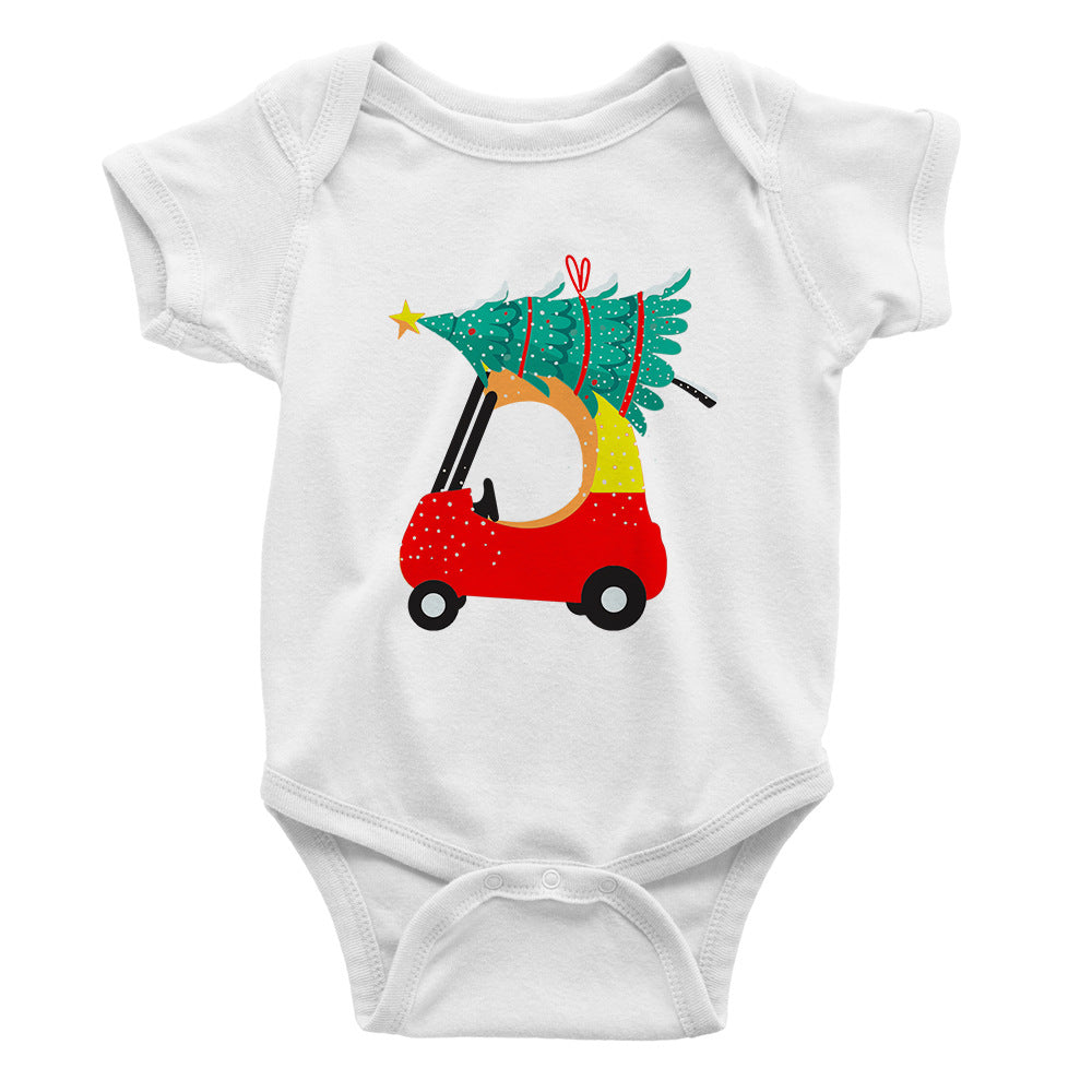 Baby Cotton Short Sleeve Romper