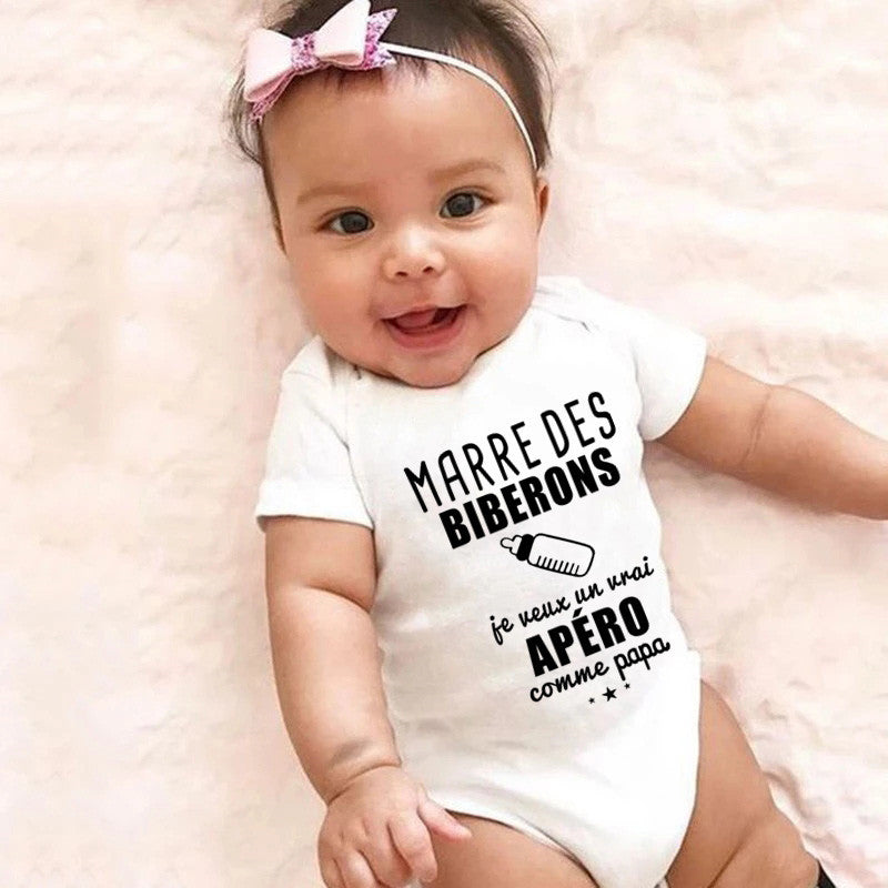 Pure Cotton One-pieces Baby Rompers