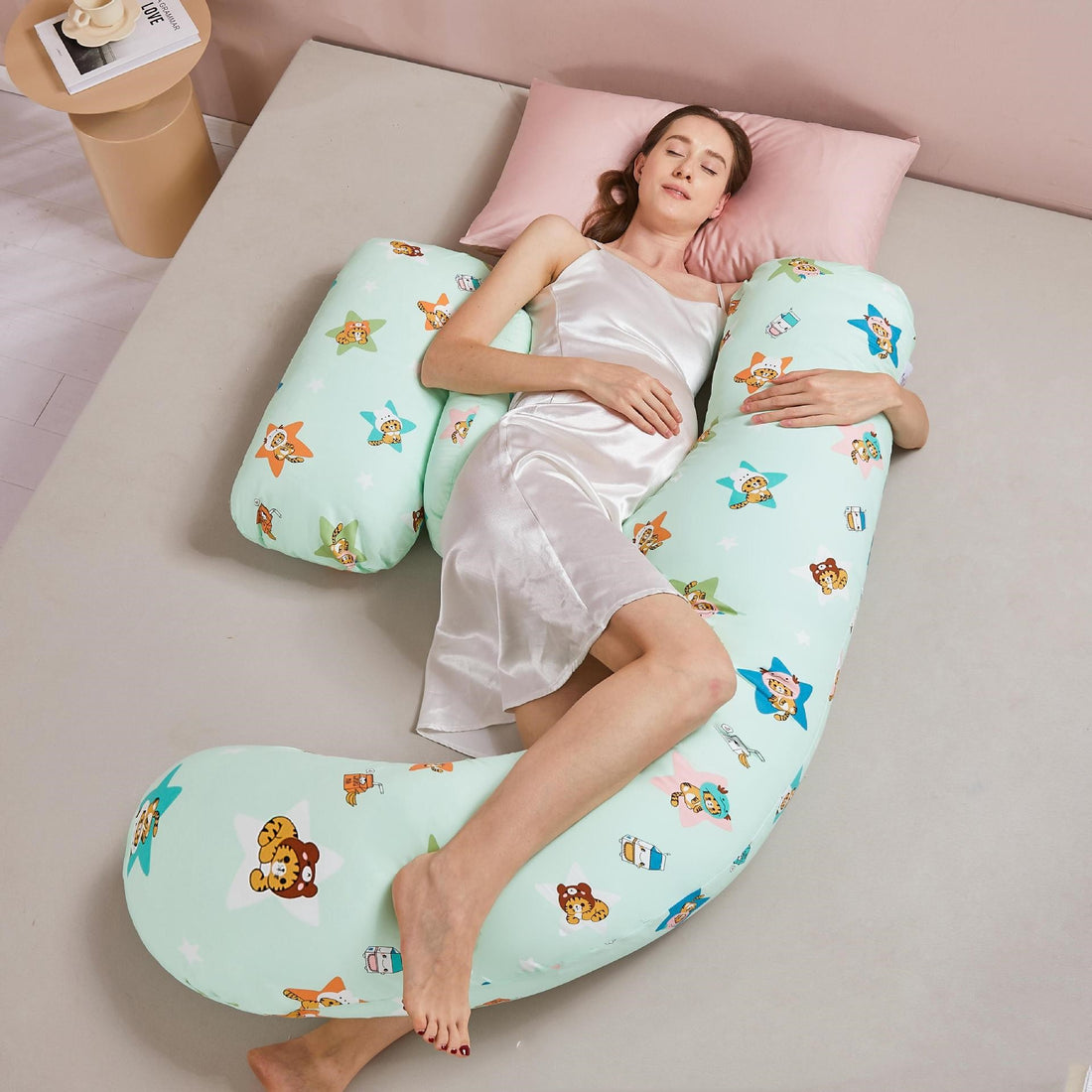 Summer Tencel Maternity Side Sleeping Pillow