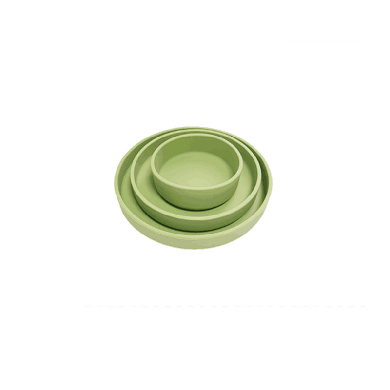 Baby Training And Feeding Silicone Bowl
