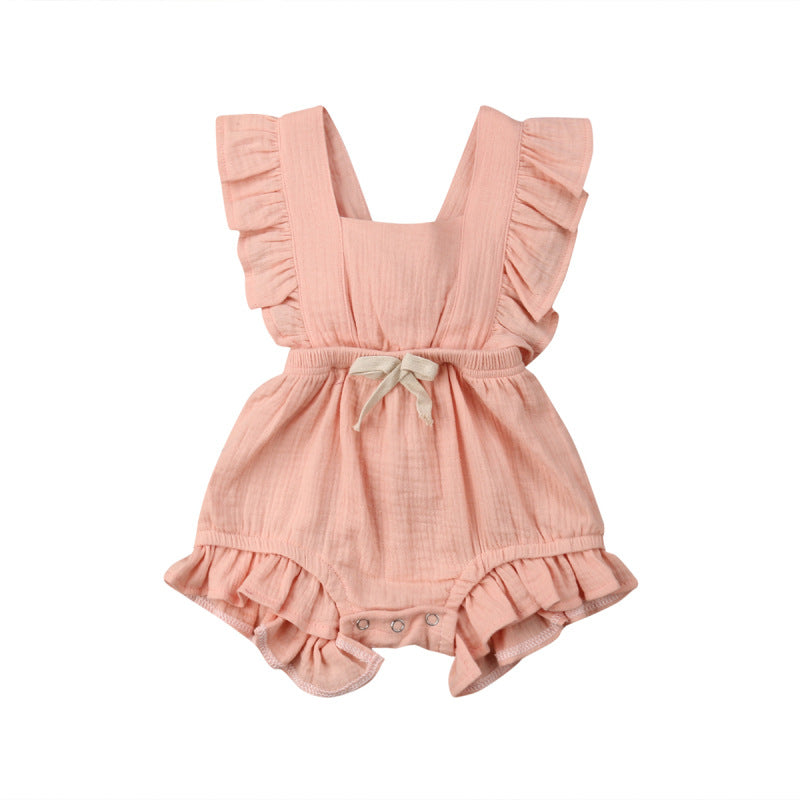 Baby Summer Sweet Bubble Cotton Romper