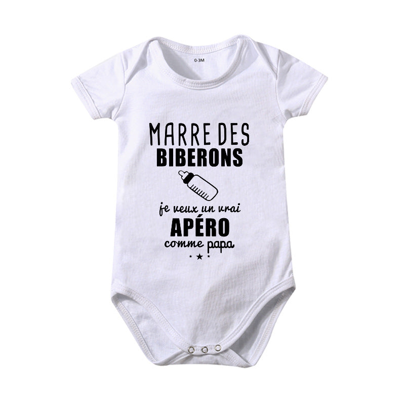 Pure Cotton One-pieces Baby Rompers