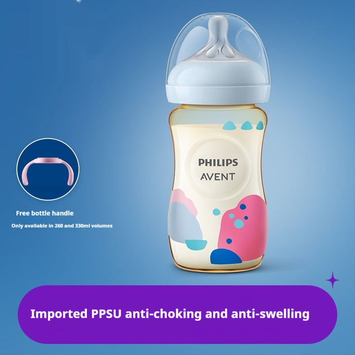 Large Diameter Baby Feeding Bottle Anti-flatulence