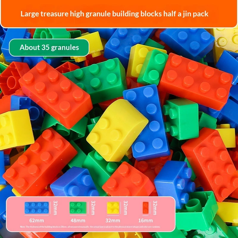Baby Building Block Large Pieces Loose-packed Toys
