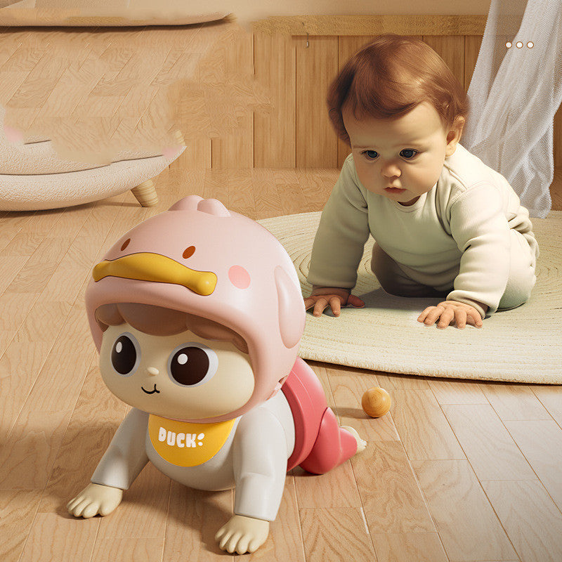 Creative Cartoon Newborn Baby Crawling Toys