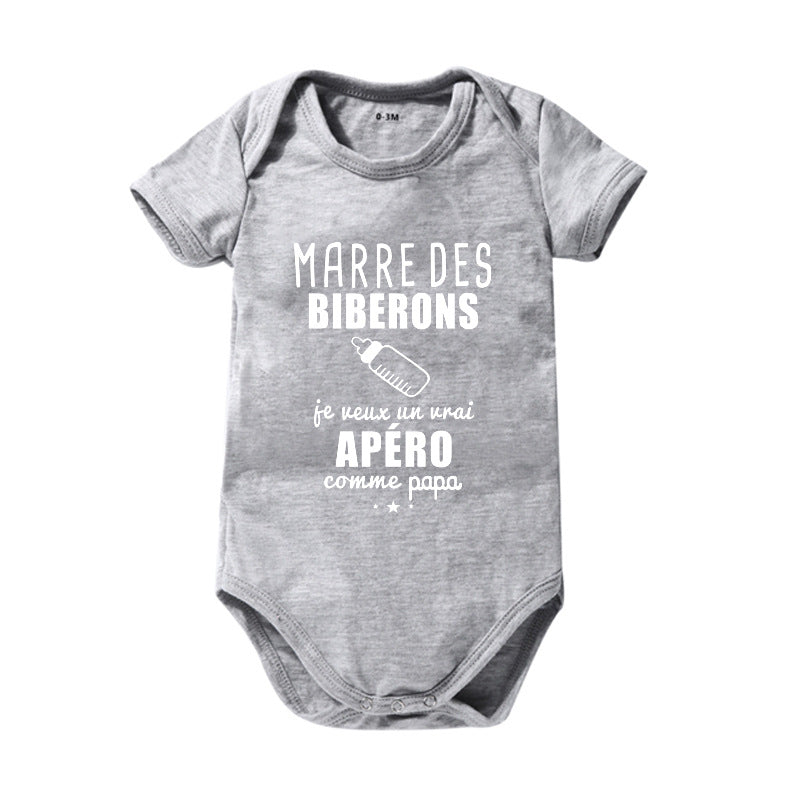 Pure Cotton One-pieces Baby Rompers