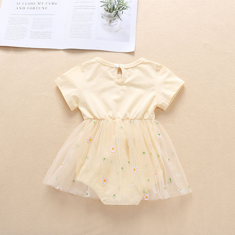 Baby Girl Triangle Baby Romper