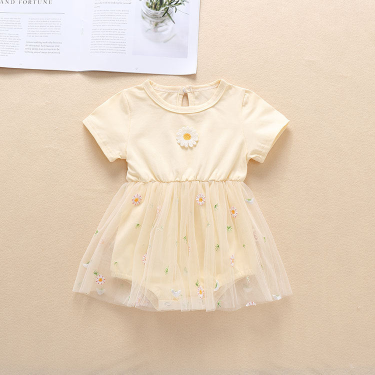Baby Girl Triangle Baby Romper