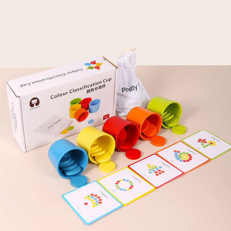 Baby Early Educational Color Cup Toys